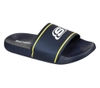 Dép Skechers chính hãng Side Lines 2.0 Retalic Slides Navy - Xanh