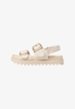 Giày Sandal Stradivarius chính hãng WIDE FIT WOMEN'S FLAT - Sandals - white
