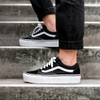 Giày Vans Chính Hãng Old Skool Platform Black/White