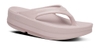 Dép phục hồi sức khoẻ chính hãng OOFOS Healthy Platform Pink Sandal - Hồng đế cao