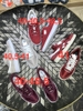 Giày thể thao Reebok chính hãng Club C 85 Suede lace-up sneakers Red - Đỏ da lộn