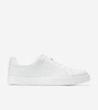 Giày hiệu Cole Haan chính hãng GrandPro Luxe Slip-On Sneakers All White - Trắng