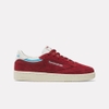 Giày thể thao Reebok chính hãng Club C 85 Suede lace-up sneakers Red - Đỏ da lộn