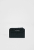 Ví Stradivarius Mock croc card holder chính hãng - Đen