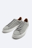 Giày sneaker Zara chính hãng Grey White Classic - Xám Trắng Dáng cổ điển