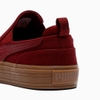 Giày sneaker thể thao chính hãng Puma Court Slip on Classic Vulcanized Ruby Shimmer Gumsole - Đỏ đô đế gum