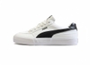 Giày thể thao sneaker Puma chính hãng Court Classic Vulcanised Unisex Leather White - Da Trắng