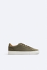 Giày sneaker Zara chính hãng Green Classic - Xanh rêu Dáng cổ điển