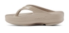 Dép phục hồi sức khoẻ chính hãng OOFOS Healthy Platform Beige Sandal - Be đế cao