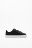 Giày sneaker Zara chính hãng Quai dán Velcro Đen Da - Black Leather