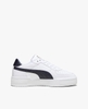 Giày sneaker Puma unisex cổ thấp CA Pro White Classic Trainers - Trắng đen chính hãng - size 42