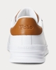 Giày sneaker hàng hiệu Polo Ralph Lauren Heritage Court II White Tan chính hãng - Trắng nâu