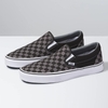 Giày Vans chính hãng Slip on Checkerboard Black Pewter - Đen Xám