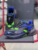 Giày sneaker chính hãng  XLARGE × Puma Velophasis Black/Clyde Royal - Đen xanh neon - Size  42