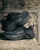 Giày Thể Thao Chạy Bộ Hoka Bondi 8 chính hãng All Black - Running - size 41 1/3 - Đen