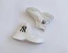 Giày MLB Chunky High New York Yankees True White chính hãng - Trắng