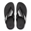 Dép xỏ ngón FitFlop chính hãng LOTTIE  Rainbow Patchwork Toe-Posts - 2 màu Đen và Hồng - size 36 37 38 39 40