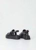 Giày chính hãng Platform Vagabond Courtney Fisherman Sandals Black - Đen