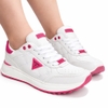Giày thương hiệu GUESS chính hãng Original Dama Blanco Rosa Grow Casual - Trắng hồng