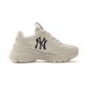 Giày MLB Chunky Big Ball Monogram New York Yankees True White chính hãng - Trắng