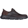 Giày Skechers Oxford chính hãng USA Garza Gervin Chocolate - Nâu đen