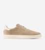 Giày hiệu Cole Haan chính hãng GrandPro Luxe Slip-On Sneakers Suede Beige  - Be Da lộn
