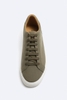 Giày sneaker Zara chính hãng Green Classic - Xanh rêu Dáng cổ điển