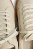Giày Pull&Bear chính hãng Authentic Casual Trainer Vintage Gumsole phối màu Beige - Be size 42 43 44 45
