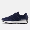 Giày Sneaker New Balance 327 chính hãng White Indigo  Classic [Top Best Seller] - Xanh Trắng Có big size