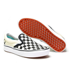 Giày Vans chính hãng Slip on Checkerboard Black White Comfycush