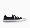 Giày Converse chính hãng Chuck Taylor All Star Shoreline Slip on Black White - Đen Trắng