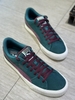 Giày Puma Suede chính hãng size 41 - màu nâu - màu xanh rêu