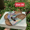 Dép đế trấu chính hãng Châu Âu size 35 36