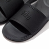 Dép FitFlop chính hãng kháng nước công nghệ iQUSHION Pool Black Slides - Đen