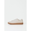 Giày sneaker Vagabond Teo Off-White suede Gumsole chính hãng - Be đế gum - size 42
