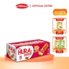 Bánh Hura swissroll Dâu hộp Demi 360g (20 bánh)