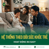 HỆ THỐNG THEO DÕI SỨC KHỎE TRẺ HOẠT ĐỘNG RA SAO?
