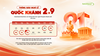 THÔNG BÁO NGHỈ LỄ QUỐC KHÁNH 2/9