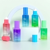 Chai thủy tinh 30ml đựng serum vòi nhấn thân nhám