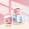 Hũ nhựa chân không 30g 50g đựng kem vòi nhấn dáng vuông