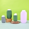 Chai nhựa HDPE 100ml 200ml 400ml đựng dầu gội nắp bật