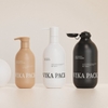 Chai nhựa PE 200ml 300ml 400ml đựng dầu gội sữa tắm vòi nhấn dáng trụ