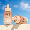 Chai đựng serum thủy tinh 30ml nắp bóp thân nhám