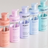 Chai đựng dầu gội nhựa PE 500ml vòi nhấn dáng trụ