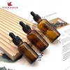Chai thủy tinh đựng tinh dầu nâu nắp bóp nhựa đen