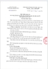 Thư mời chào giá Cung cấp dịch vụ tổ chức cho cán bộ tham quan, học tập, trao đổi kinh nghiệm tại Đài Loan