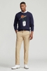 Áo len RALPH LAUREN navy mũ cam