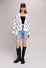 Cardigan MAJE trắng trám