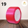 Ruy băng Lụa Satin (4cmx25yard/05 cuộn)