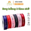Ruy băng 2 line chữ
